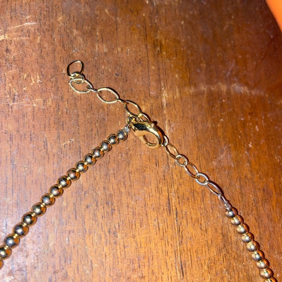 14K Gold Plated Evil Eye Choker - Picture 2 of 5